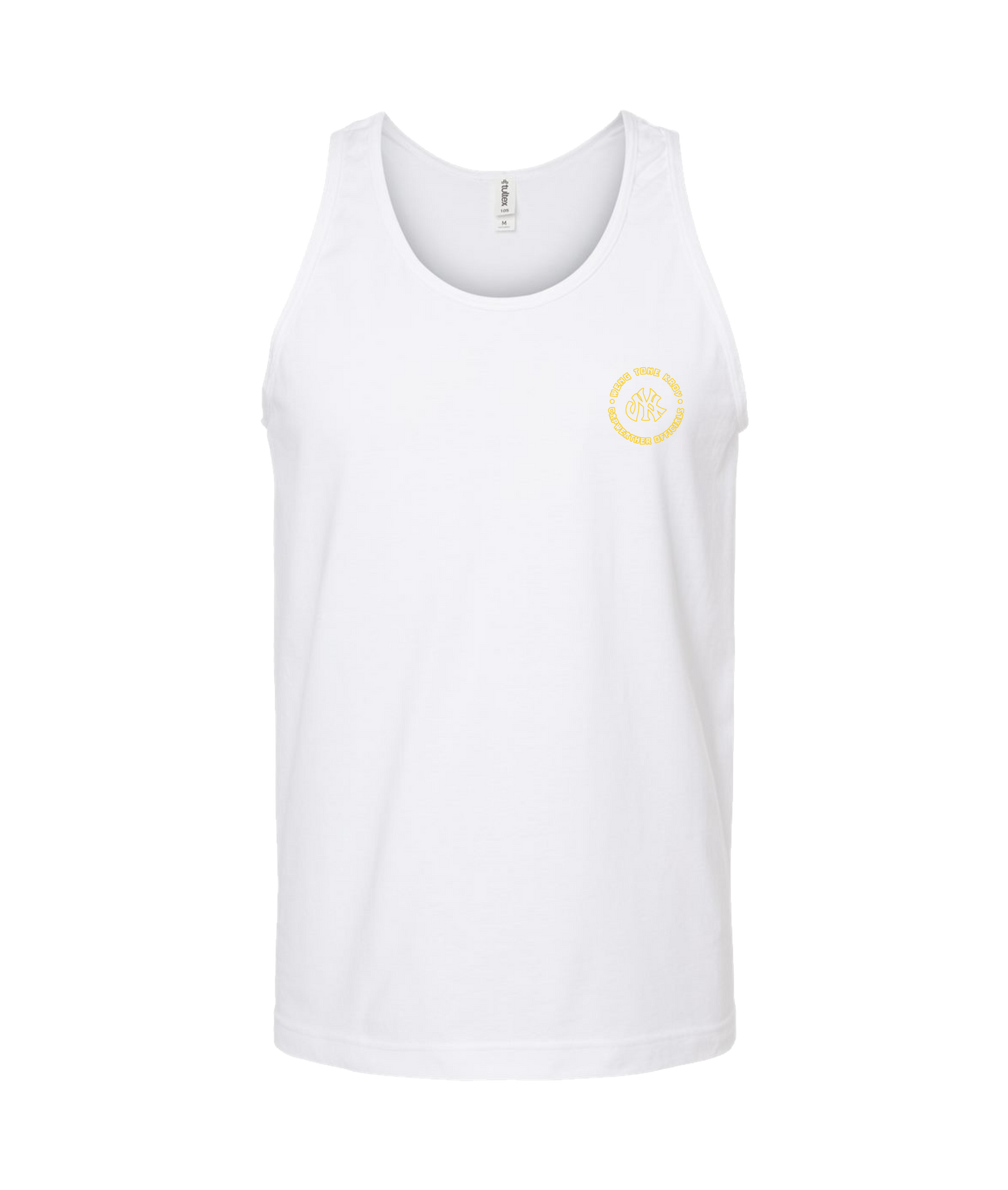 Weng Tone Kroy - DESIGN 1 - White Tank Top