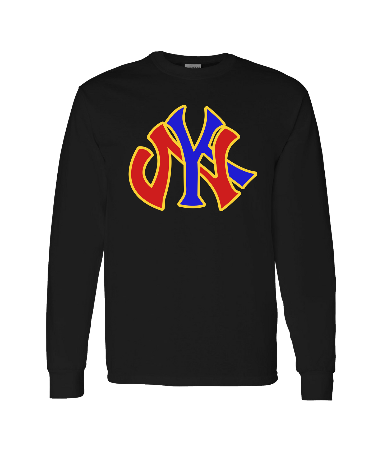 Weng Tone Kroy - DESIGN 2 - Black Long Sleeve T