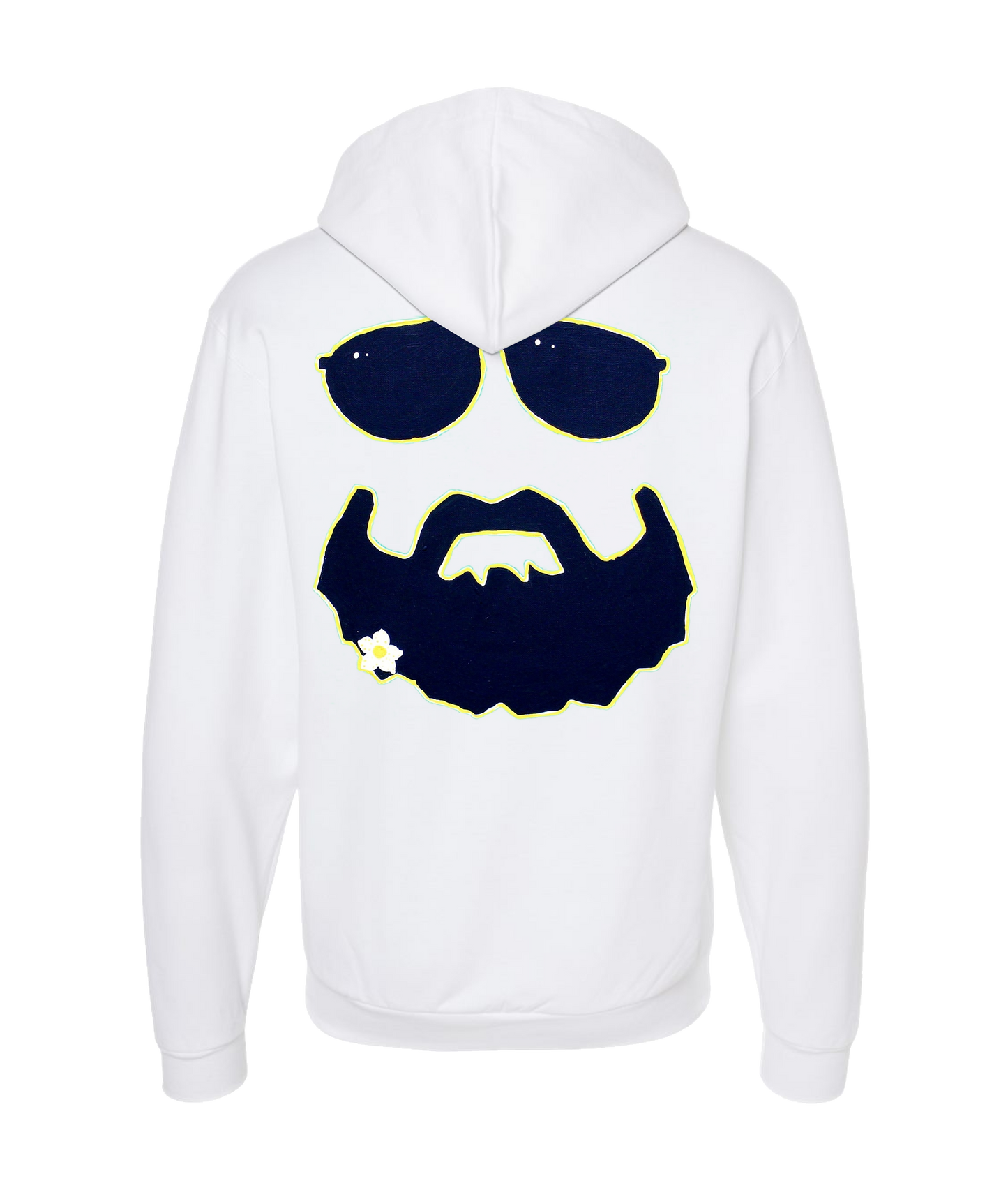 Wook Wranglers - Wook - White Zip Up Hoodie