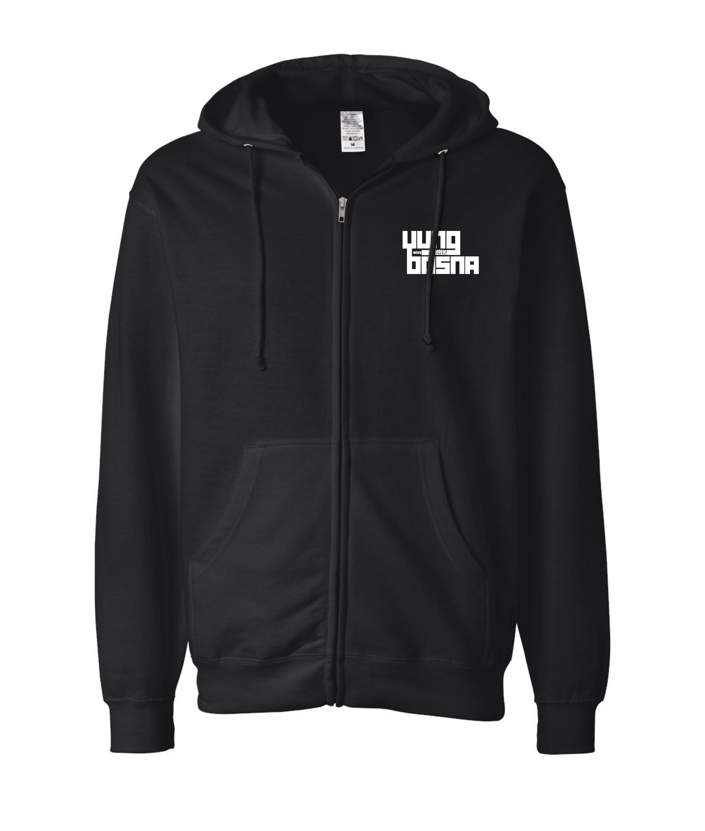 Yung Bosna Logo Zip Hoodie