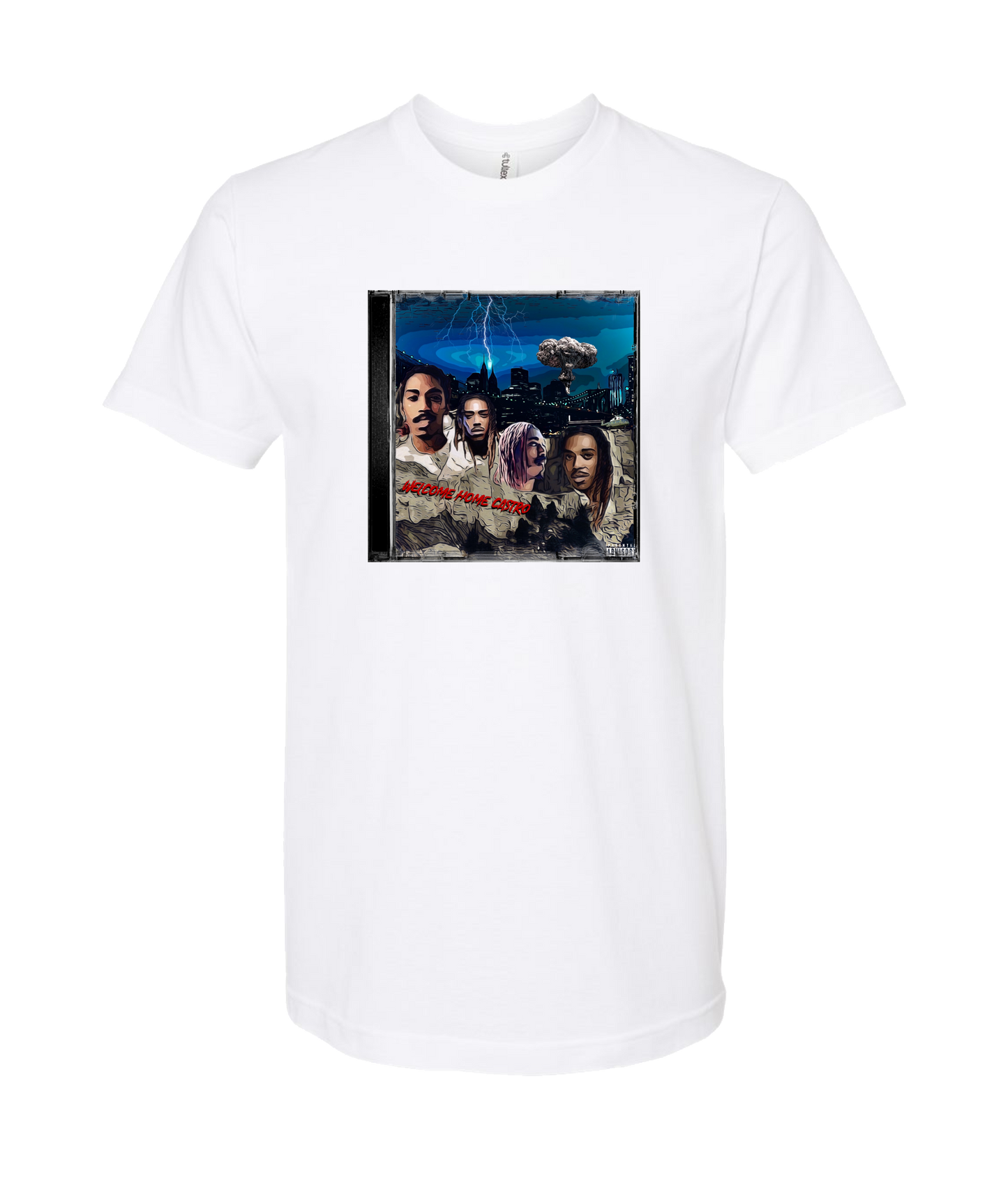 YOUNGCASTRO - Welcome Home Castro - White T-Shirt