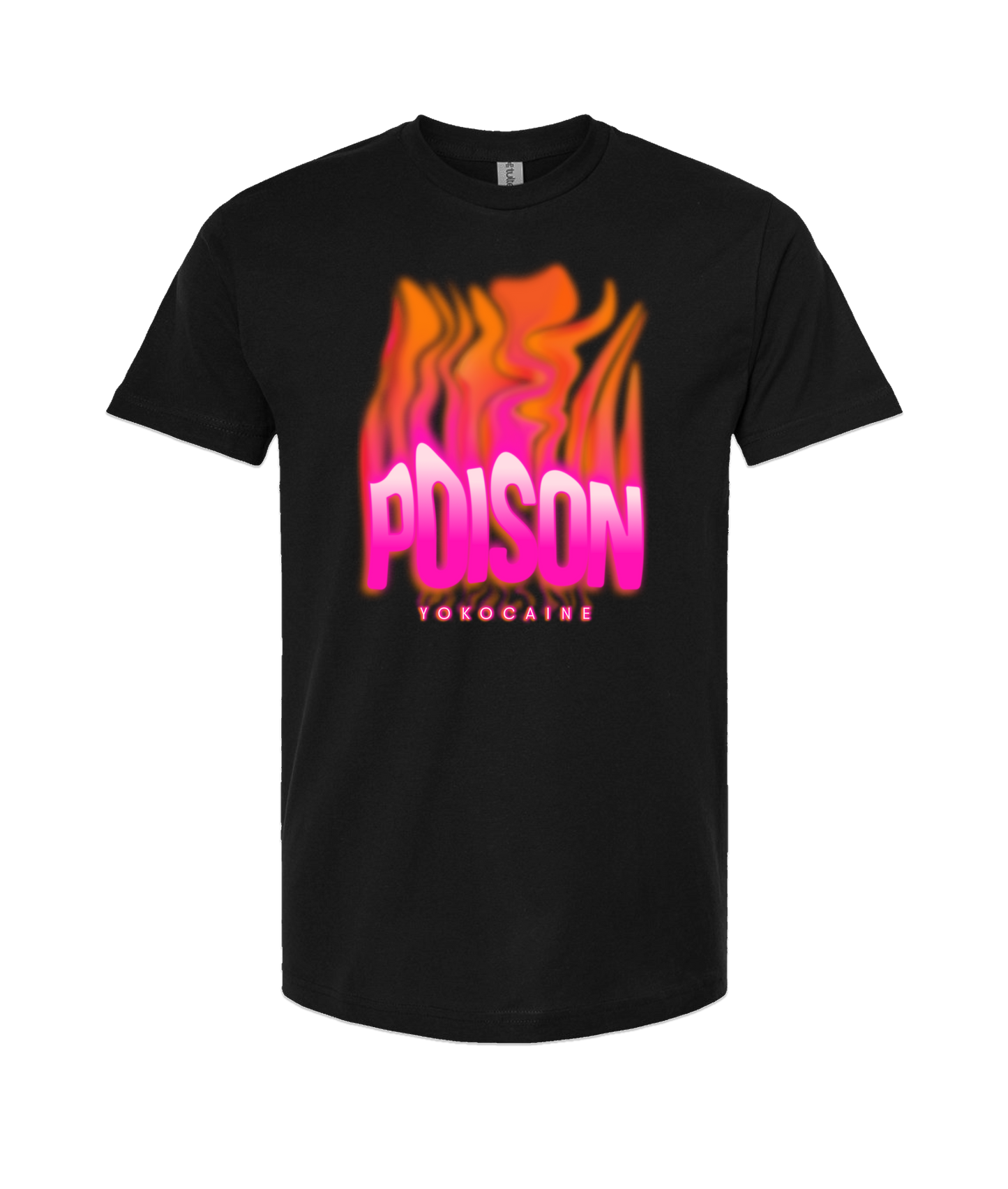 Yokocaine - POISON - Black T-Shirt