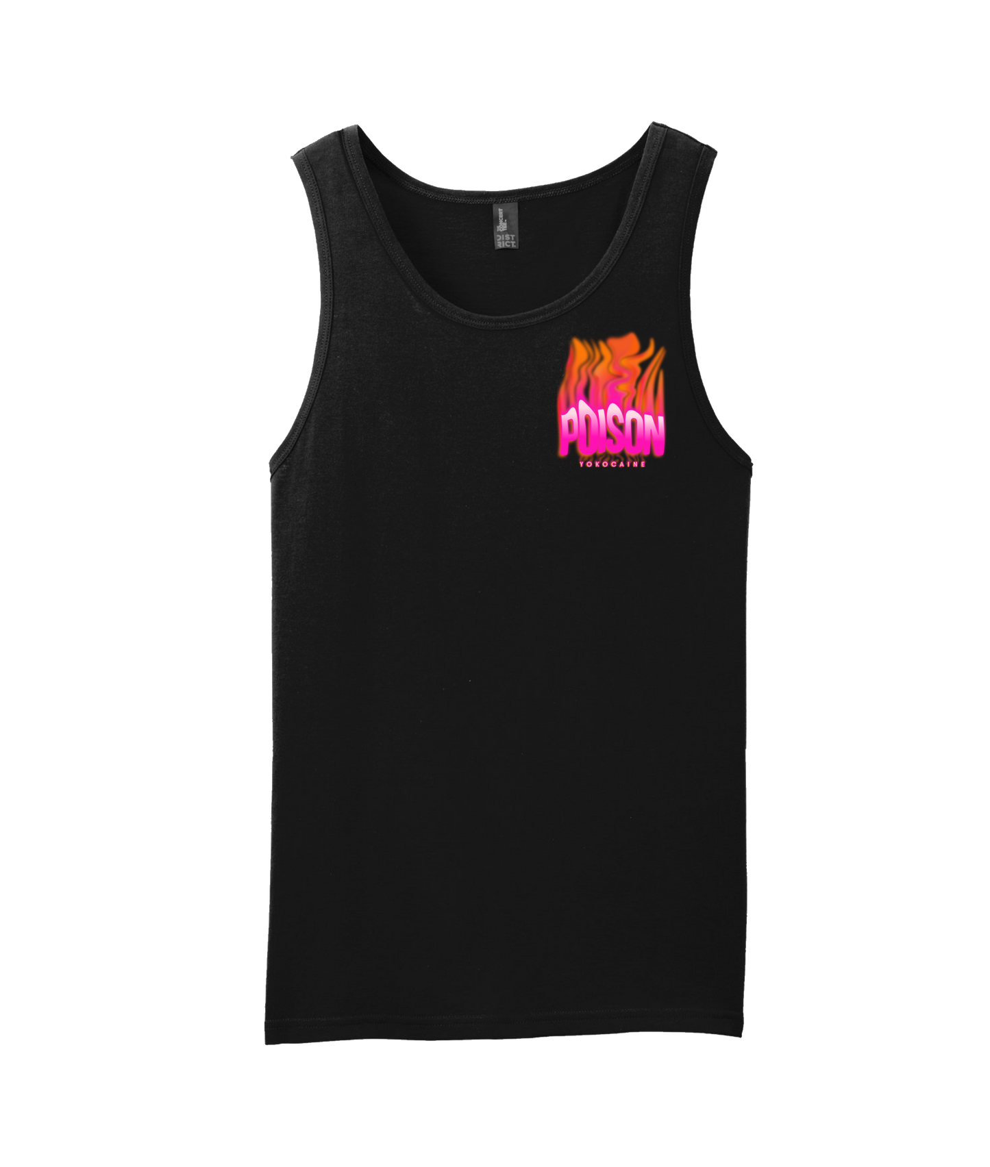 Yokocaine - POISON - Black Tank Top