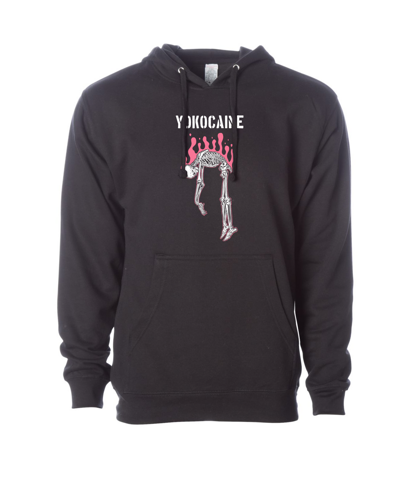 Yokocaine - Skeleton - Black Hoodie