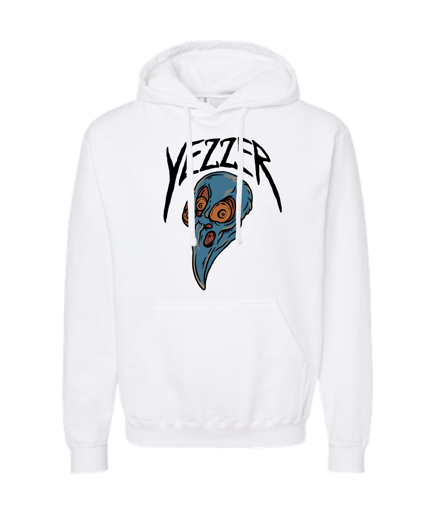 YEZZER - GHOST - White Hoodie