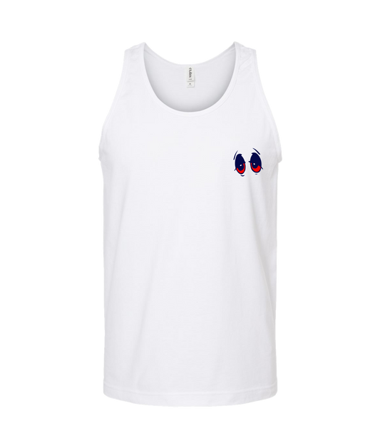 Zooted Clothing - EYES - White Tank Top