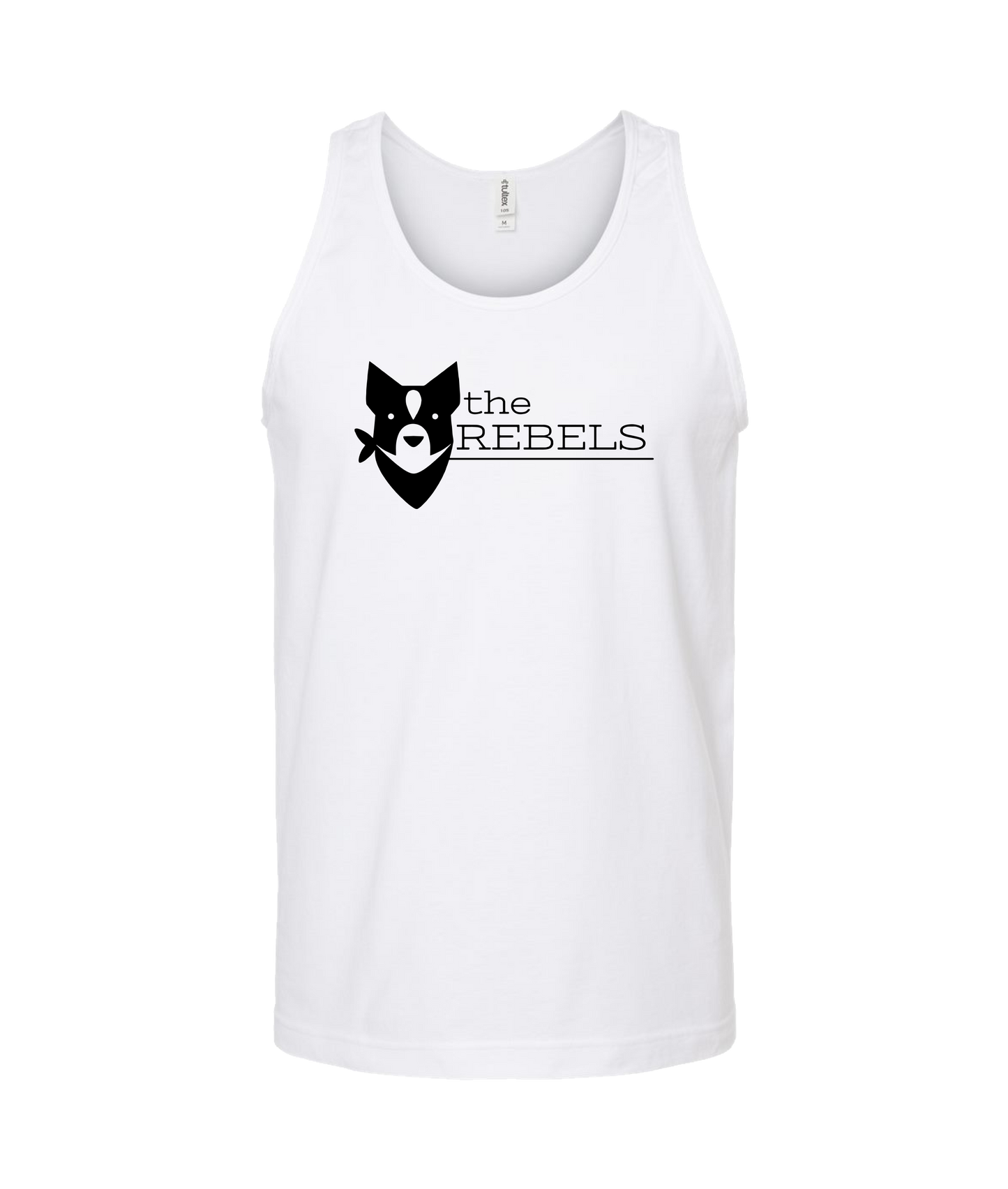 Zeus Rebel Waters - the REBELS logo - White Tank Top