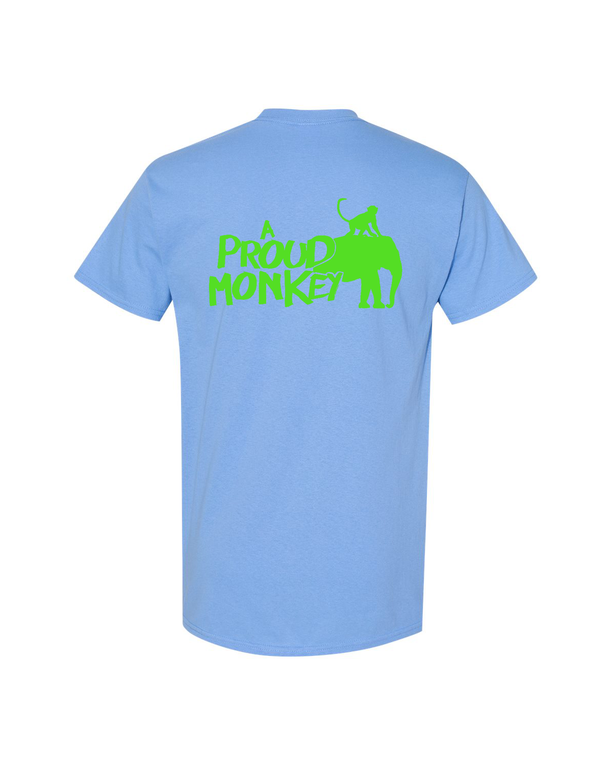 A Proud Monkey - Columbian Blue T-Shirt