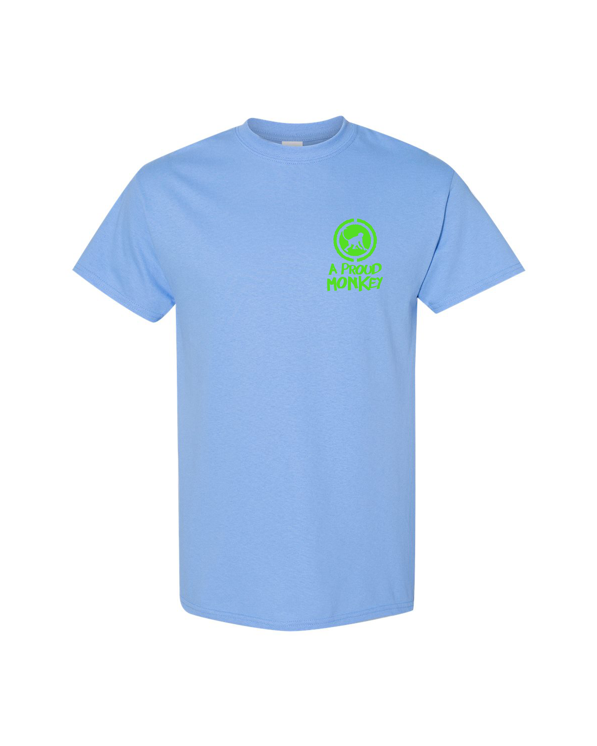 A Proud Monkey - Columbian Blue T-Shirt