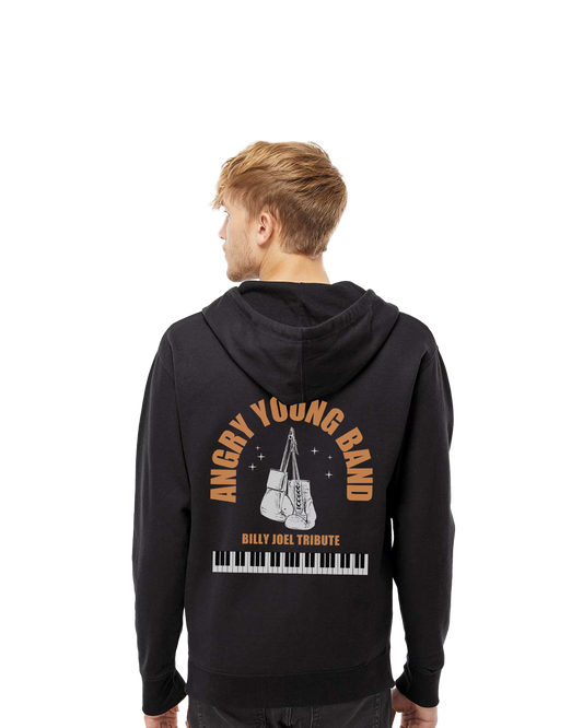 Angry Young Band - Black/Orange Hoodie