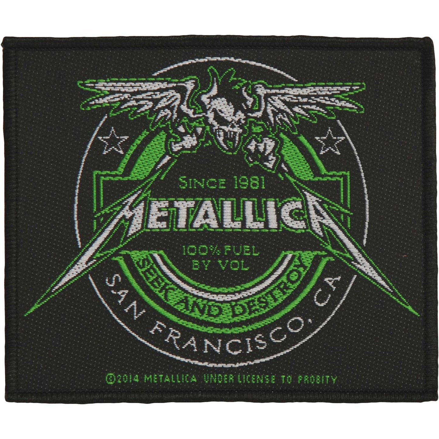 Beer Label Woven Patch