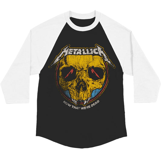 Now That We're Dead Raglan Baseball Jersey