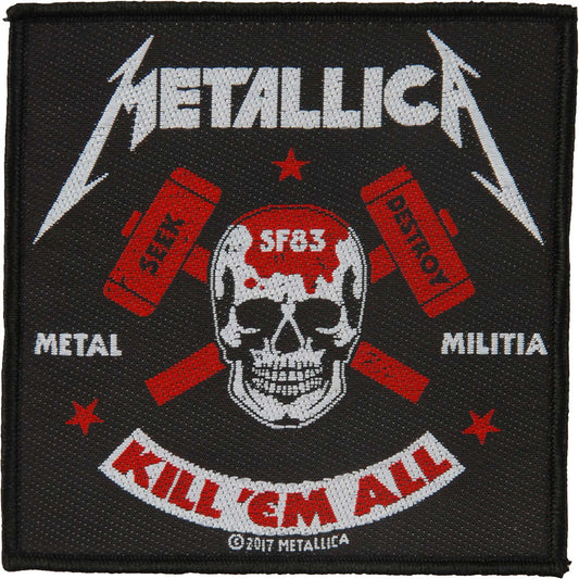 Metal Militia Woven Patch
