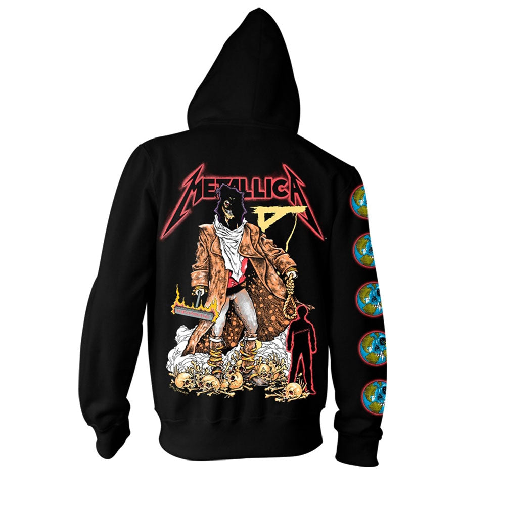 Executioner (the Unforgiven) Zippered Hooded Sweatshirt