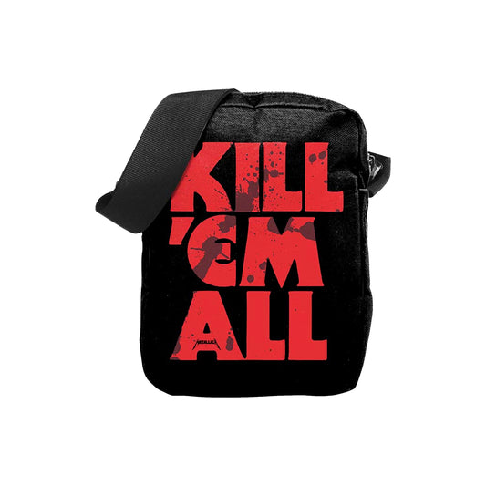 Kill Em All Blood Crossbody Bag Messenger Bag