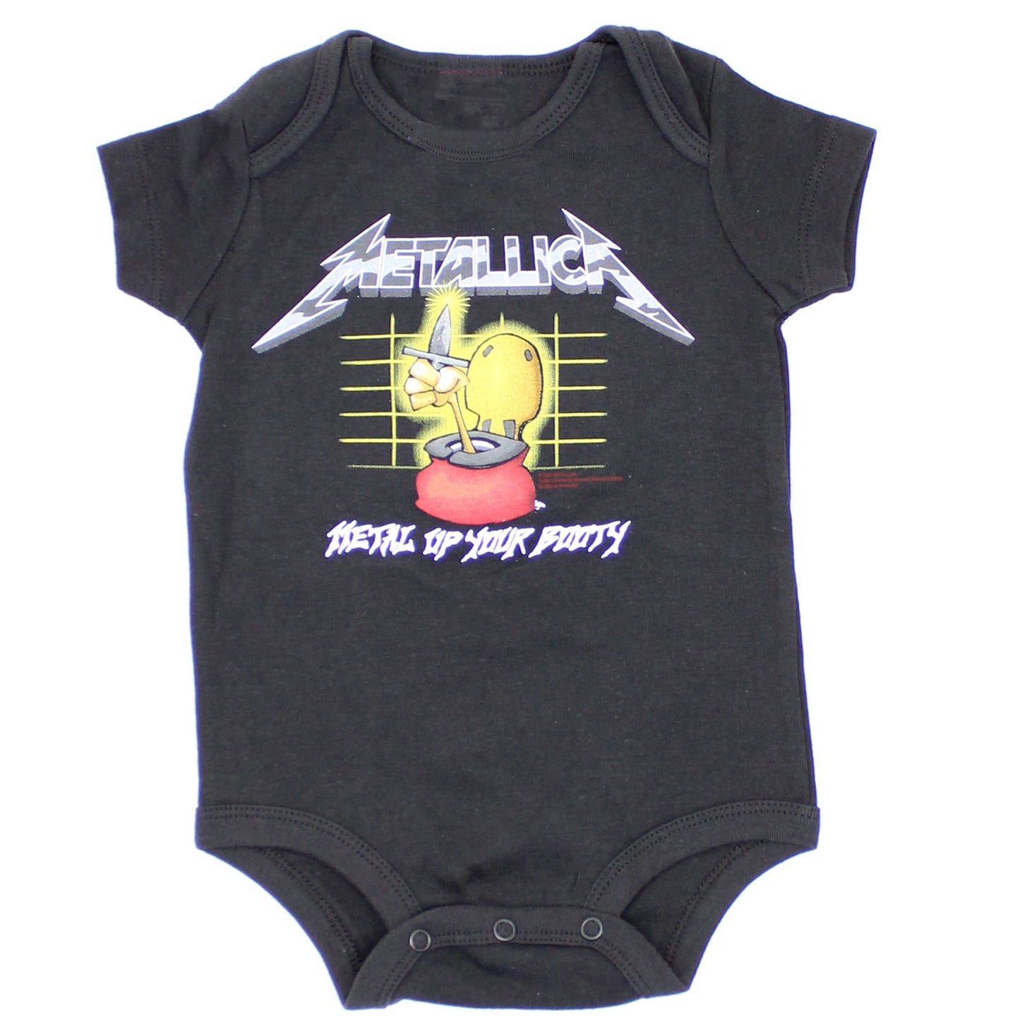 Metal Up Your Booty Onesie One Piece Infant Crawler Bodysuit