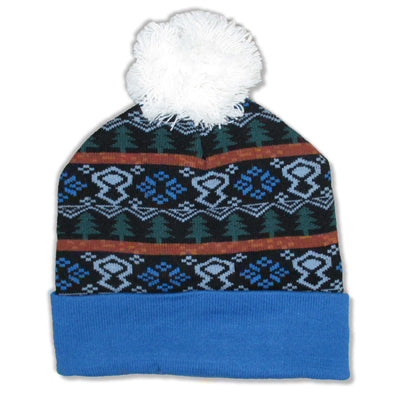 Holiday Pom-Pom Beanie Beanie