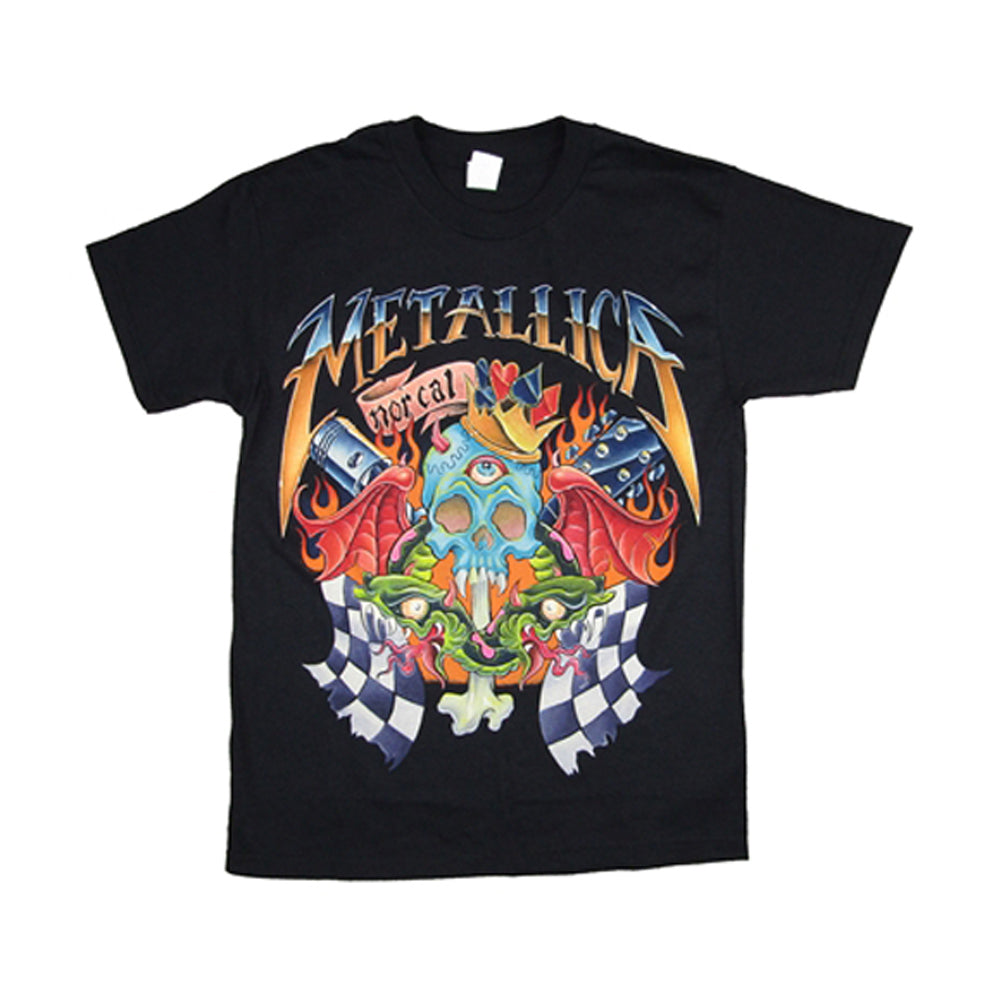 Metallica Checkered Tee T-shirt – MerchBooth.com