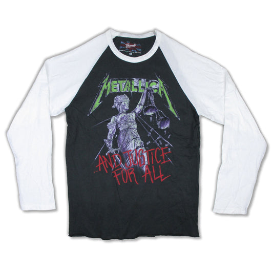 Justice For All Long Sleeve Raglan Long Sleeve