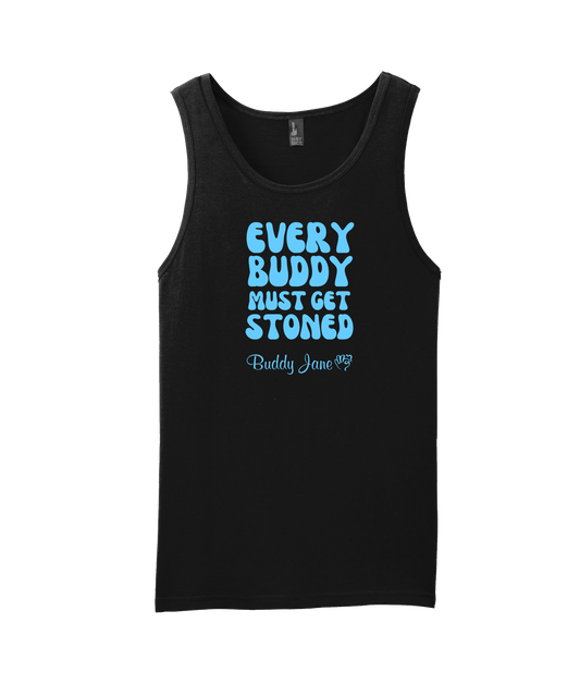 V-BUDTOP - EVERYBUDDY - Black Tank Top