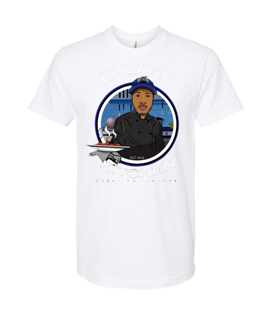 D-Lo's Kitchen - Dlo's Kitchen Logo #2 - White T Shirt