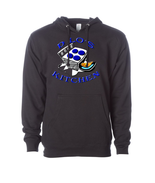 D-Lo's Kitchen - Dlo's Kitchen Logo Original - Black Hoodie