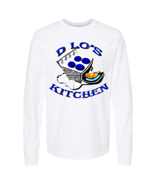D-Lo's Kitchen - Dlo's Kitchen Logo Original - White Long Sleeve T