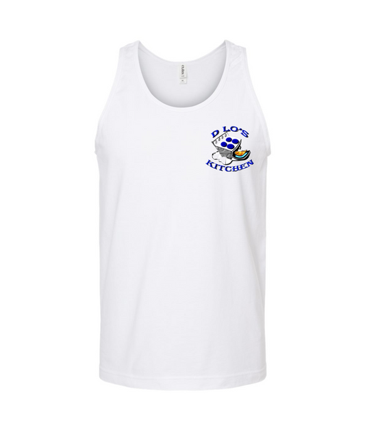 D-Lo's Kitchen - Dlo's Kitchen Logo Original - White Tank Top