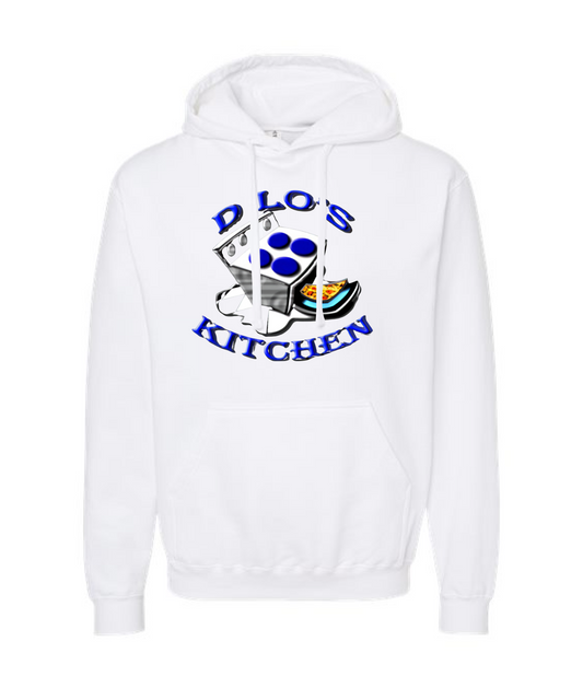 D-Lo's Kitchen - Dlo's Kitchen Logo Original - White Hoodie