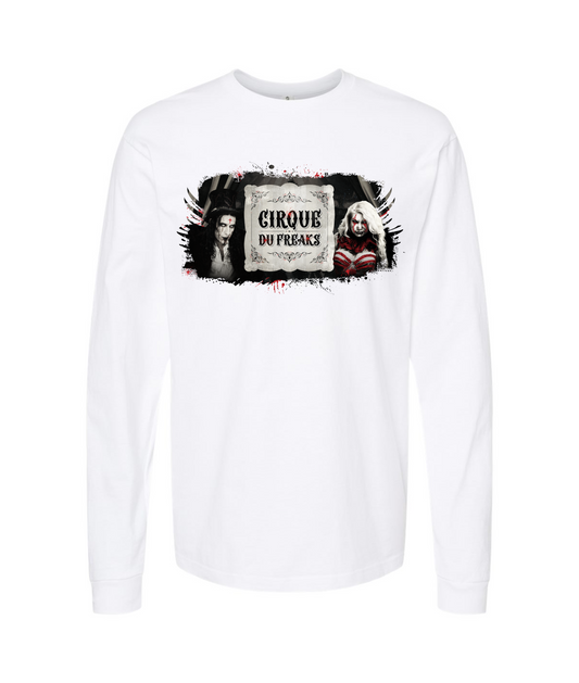 Cirque Du Freaks - CDF - White Long Sleeve T