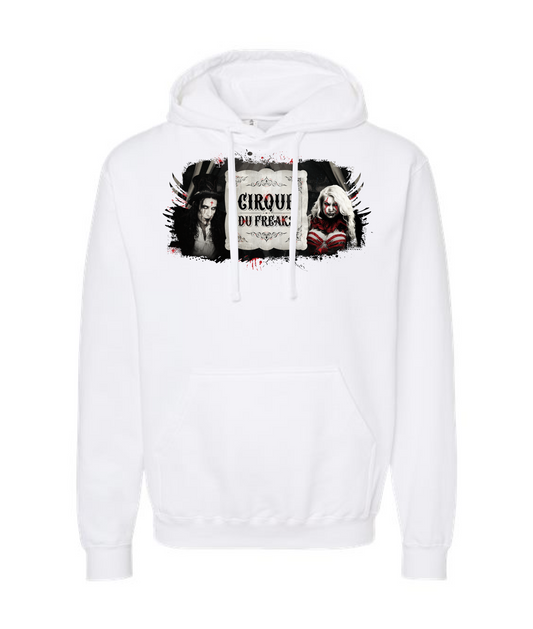 Cirque Du Freaks - CDF - White Hoodie