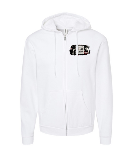 Cirque Du Freaks - CDF - White Zip Up Hoodie