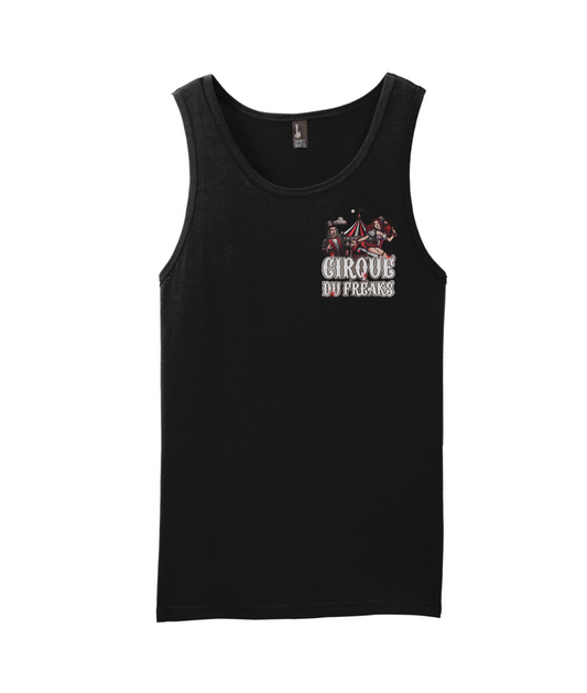 Cirque Du Freaks - Cirque Du Freak Cartoon Character - Black Tank Top