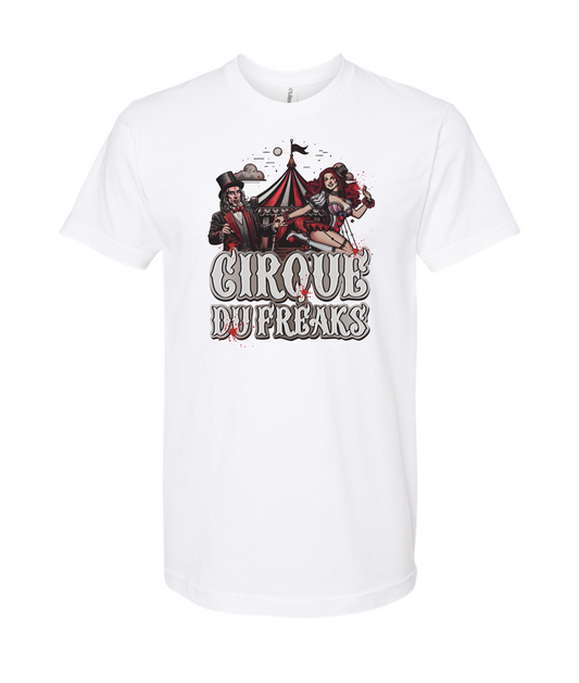 Cirque Du Freaks - Cirque Du Freak Cartoon Character - White T Shirt