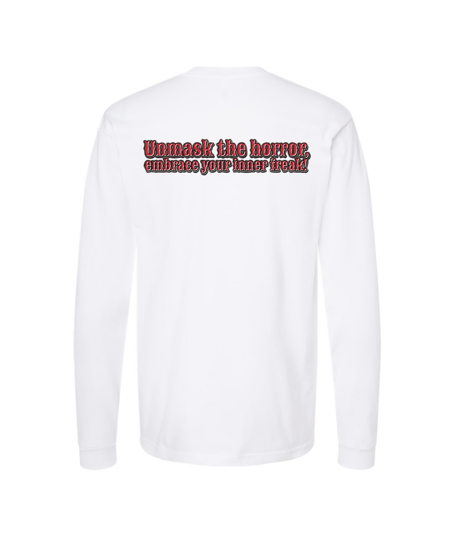Cirque Du Freaks - Cirque Du Freak Cartoon Character - White Long Sleeve T