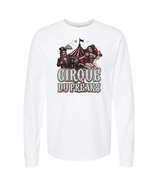 Cirque Du Freaks - Cirque Du Freak Cartoon Character - White Long Sleeve T