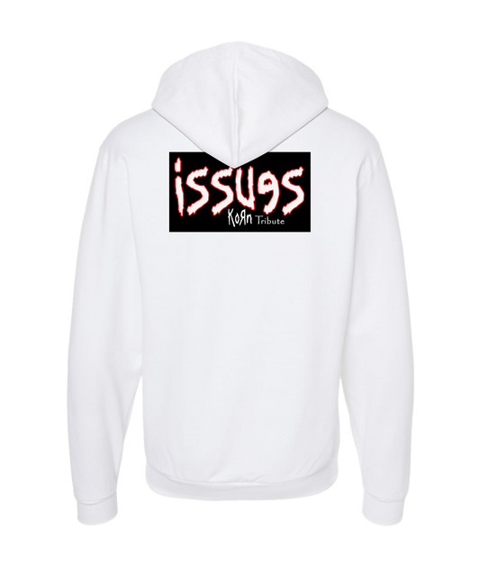 Eastern Tribute Collective Merch - Issues - White Zip Up Hoodie