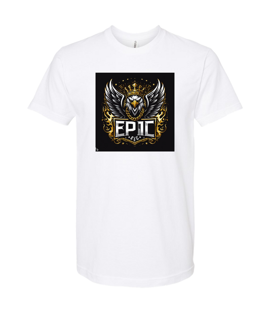 PovCiti Apparel - Ep!c Eagle Logo - White T-Shirt