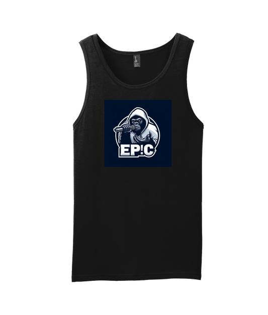 PovCiti Apparel - Ep!c Gorilla Logo - Black Tank Top