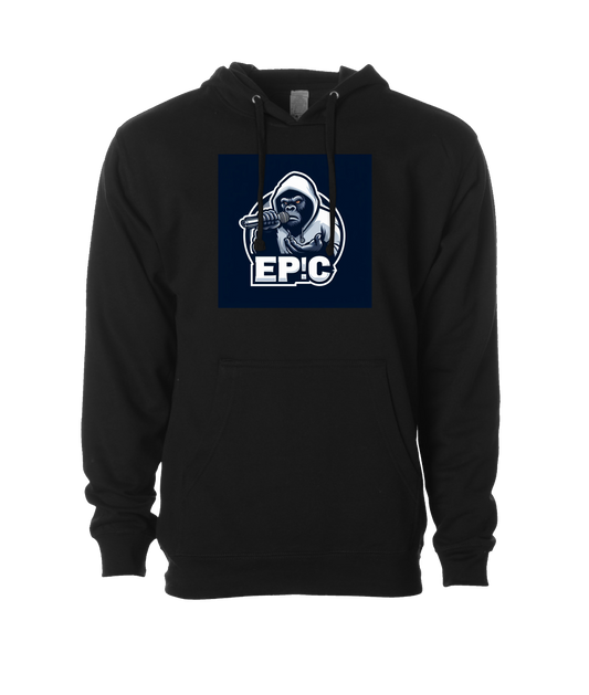 PovCiti Apparel - Ep!c Gorilla Logo - Black Hoodie