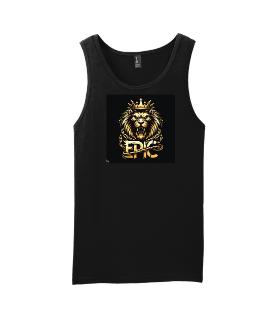 PovCiti Apparel - Ep!c Lion Logo - Black Tank Top