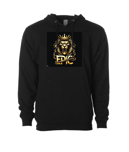 PovCiti Apparel - Ep!c Lion Logo - Black Hoodie
