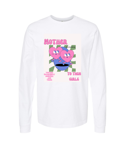 Frank Question Mark Productions - Frank Question Mark and Twins 2 - White Long Sleeve T