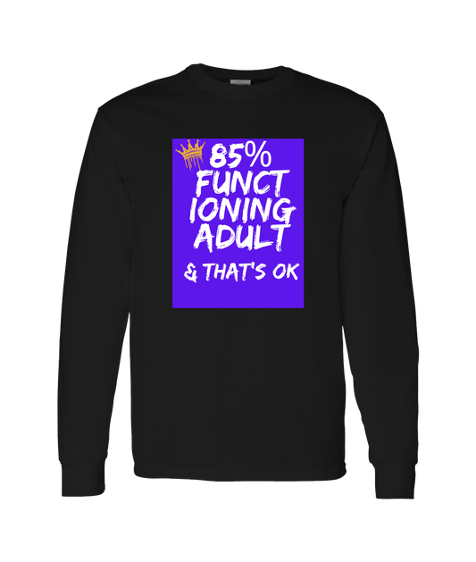 Frank Question Mark Productions - 85 - Black Long Sleeve T