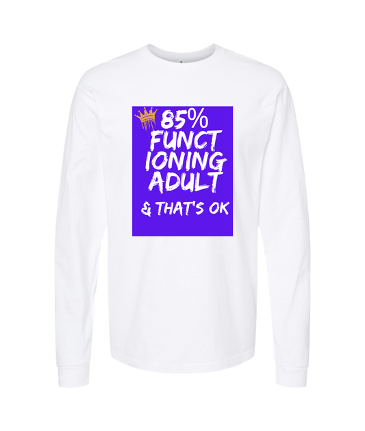 Frank Question Mark Productions - 85 - White Long Sleeve T