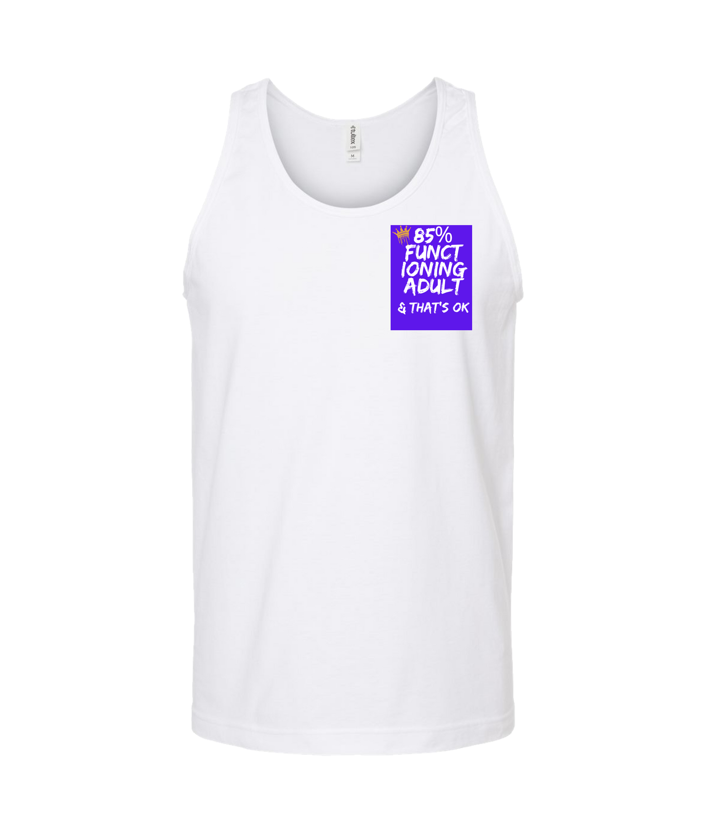 Frank Question Mark Productions - 85 - White Tank Top