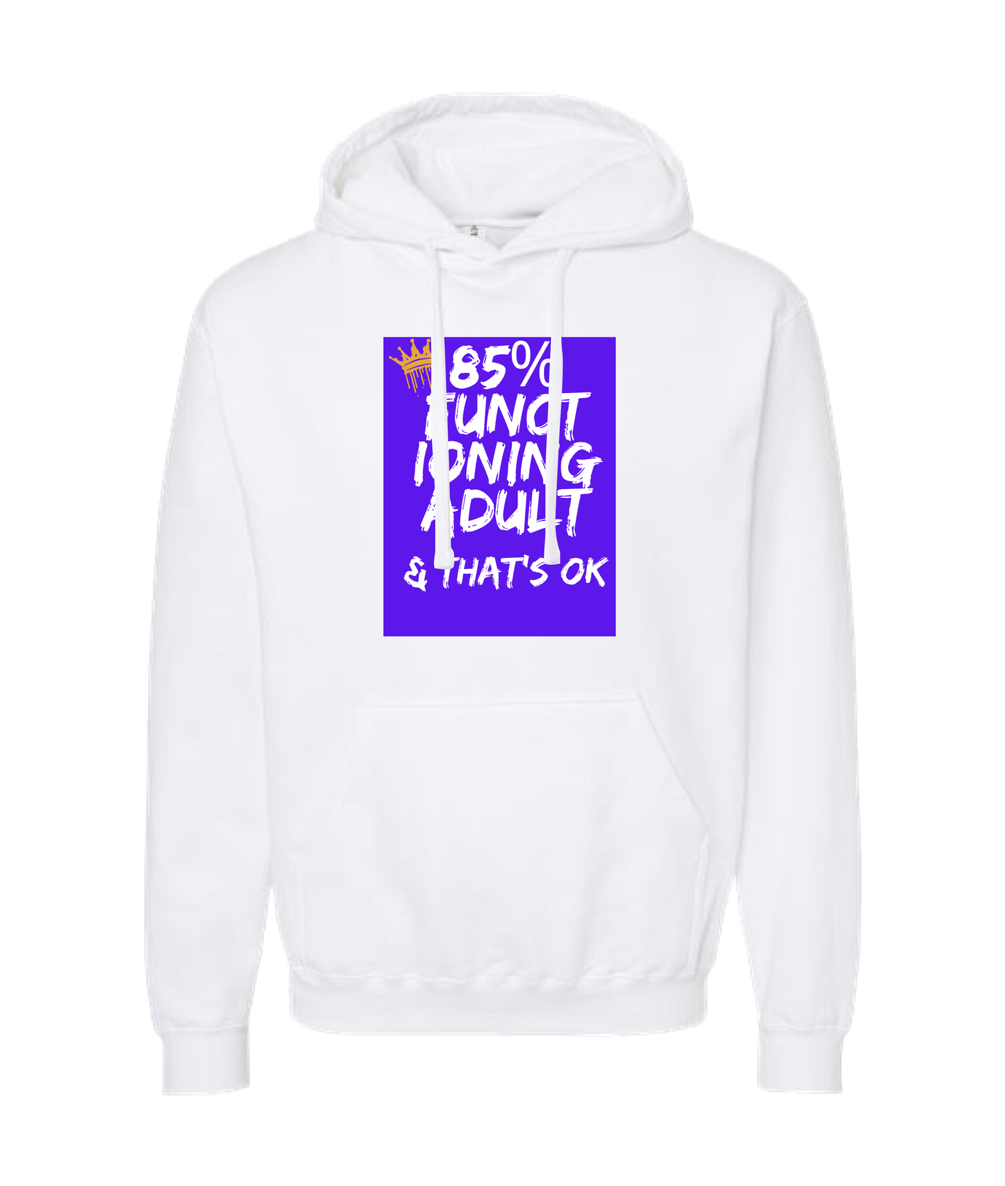 Frank Question Mark Productions - 85 - White Hoodie