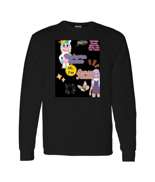 Frank Question Mark Productions - YouTube and The Twins - Black Long Sleeve T