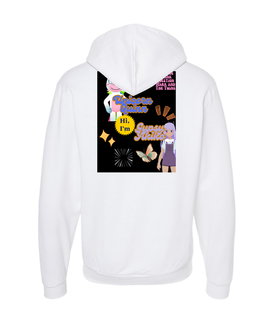 Frank Question Mark Productions - YouTube and The Twins - White Zip Up Hoodie