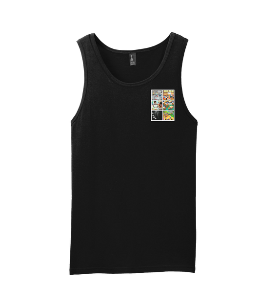 Frank Question Mark Productions - Frank Piccolella's Story Covers - Black Tank Top